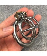 35mm/1.4inch Length Male Chastity Stainless Steel Ultra Short Metal Cock... - $40.00+