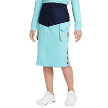 Nike Girls Standard Sportswear Fleece Skirt Cargo Pocket DJ5751-437 Size... - £39.27 GBP