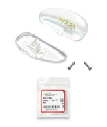 PRADA Nose Pads W/Screws for Sunglasses Eyeglasses Clear Gold Prada 17mm... - €44,99 EUR