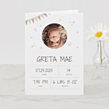 Digital Baby Shower Invitation Editable Card Boho Printable - $32.34 MXN