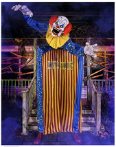Halloween prop decor 10 Ft. Looming Clown Animatronic (sh) M13 - £1,187.03 GBP