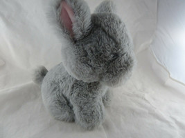 Worlds Softest Plush Gray Puppy Dog Beverly Hills Teddy Bear 10&quot; SOFT! - £9.45 GBP