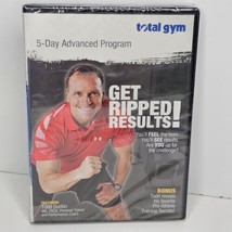 Total Gym 5 Day Advanced Program Get Ripped Results! DVD Factory SEALED Workout - £8.25 GBP