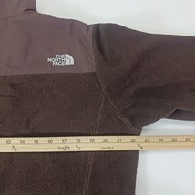 The North Face Brown Denali Full Zip Fleece Jacket AC9Q Polartec Girls Size XL image 7