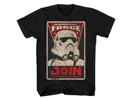 Star Wars Join the Imperial Army Imperial Force Poster T-Shirt XXL, NEW ... - $21.28
