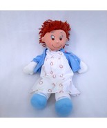 Vintage Miss Biscuit Ivy Cottage Ruby Buttons rag Doll plush 1987 Stuffe... - $27.43 CAD