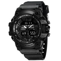 AIDIS Brand Men&#39;s Sports Watches Waterproof Military LED Digital Electronic Chil - £30.42 GBP