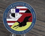 USAF 52nd Fighter Wing Spangdahlem AB Germany Spinning Challenge Coin #834U - $48.50