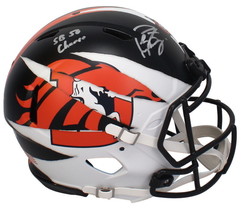 Peyton Manning Autographed &quot;SB 50 Champs&quot; FSM Broncos Authentic Helmet F... - £2,874.08 GBP