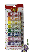 Jelly Belly Beans Candy 8 Pack Lip Smacker Balm Sticks Candies-NEW! - £11.15 GBP