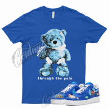 SMILE T Shirt for N Air Force 1 Low Patched Up Racer University Angeles Blue - £18.44 GBP+