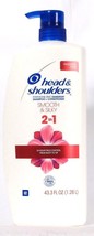 Head & Shoulders 43.3 Oz Smooth & Silky Frizz Control 2in1 Shampoo & Conditioner
