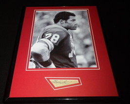 Bobby Bell Signed Framed 11x14 Photo Display JSA KC Chiefs - £51.24 GBP