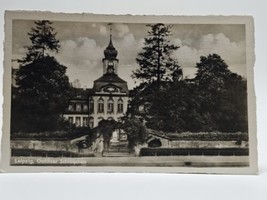 Vintage Black and White Gohlis Palace Postcard - Saxony Germany  - £7.43 GBP