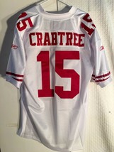 Reebok Authentic NFL Jersey San Francisco 49ers Michael Crabtree White sz 54 - £26.89 GBP