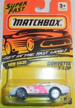 1995 Matchbox Super Fast Corvette T-Top Collector #58 Mint On Sealed Card - £3.14 GBP