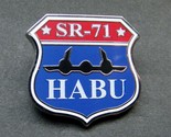 HABU BLACKBIRD SR-71 AIRCRAFT LAPEL PIN BADGE 1 INCH - $5.64