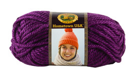 Lion Brand Hometown Yarn, Portland Wine, 5 Oz. - $7.95