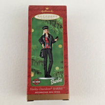 Hallmark Keepsake Christmas Ornament Harley Davidson Biker Barbie Vintage 2000 - £23.35 GBP