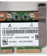 ASUS AW-NB126H ATHEROS AR5B225 ADVANCED-N MINI-PCIE WIFI W/BT CARD, 10 P... - $29.78