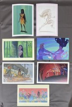 7 Pocahontas ￼Postcards Disney Princess Postcard Collection - £13.40 GBP