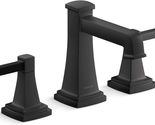 Kohler 27399-4-BL Riff Widespread Bathroom Sink Faucet, 1.2 GPM - Matte ... - $205.90