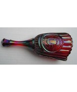 Bell...Red color--r.bh....1985 HOACGA Carnival Glass Club souvenir - $32.95