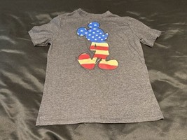 Disney Celebrate Together Mickey Mouse Flag Shirt Boys L Kohl’s USA Tee - $8.47