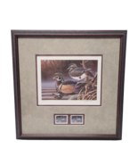 1998 PENNSYLVANIA Duck Stamp Print Gerald Putt With Stamps! Signed Water... - $132.35 CAD