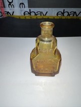 Vintage Wheaton NJ Bottle The Kings Patent Balsam Of Life Amber Glass Bottle - £9.40 GBP