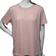 Splendid Womens Short Sleeve T-Shirt Size Medium Color Coral Strip - £15.67 GBP