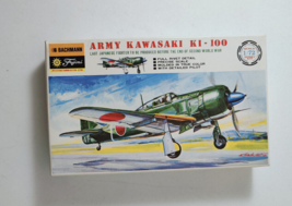 Vintage Bachmann Fujimi Army Kawasaki KI-100 1/72 Model Plane Kit Open Box - $19.95