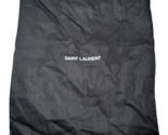 Saint Laurent Paris Dust Bag Storage Cover Drawstring Black 13&quot; x 10” fo... - £15.78 GBP