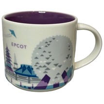 Starbucks Epcot Disney Parks You Are Here Collection 14oz Mug Monorail Purple - £46.63 GBP
