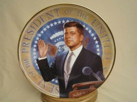 The Torch Is Passed Jfk Collector Plate President John F Kennedy Max Ginsburg - £23.59 GBP