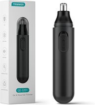 Ear and Nose Hair Trimmer,2024 Painless Battery-Operated Nose Hair, Black - £3.13 GBP