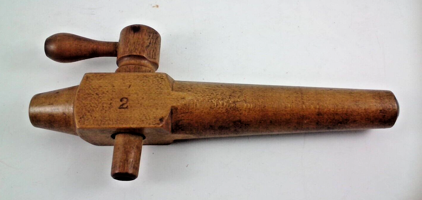 Antique Wooden Barrel Spigot Spout 8.5 inch - $8.91