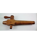 Antique Wooden Barrel Spigot Spout 8.5 inch - $169.61 MXN