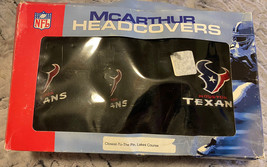 Houston Texans  1 3 X NFL golf head covers  McArthur - £14.18 GBP
