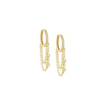 CANNER fashion Real 925 Silver Hoop Earrings for Women Piercing Earring Earings  - £16.85 GBP