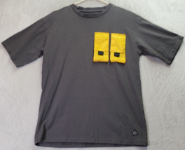 American Stitch T Shirt Mens Small Gray 100% Cotton Short Sleeve Crew Ne... - $22.08