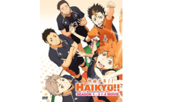 DVD Anime HAIKYU!! Complete Season 1-3 (1-60 End) Movie 1 2 3 4 English Subtitle - £43.20 GBP