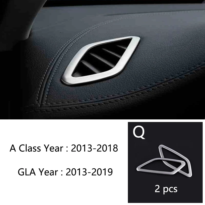 Car Inner Door o Speaker Gearshift Panel Door Armrest Cover Trim Sticker for  Be - £71.21 GBP