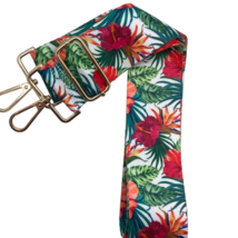 Tropical Paradise Flower Floral Cottage Adjustable Crossbody Bag Purse S... - £19.73 GBP