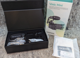 New Saramonic Vmic Mini Ultra-compact Camera-Mount Shotgun Microphone/iP... - $465.34 MXN