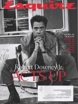 Eqsuire Robert Downey Jr. Sheryl Crow Montblanc Donald Trump Fain April/... - $19.99