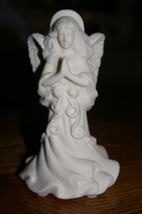 Party Lite Angel Of Light Bisque Taper Holder Party Lite - $11.00