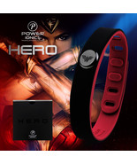 Super Hero PowerIonics 3000ions Sports Titanium Bracelet Batman Thor Cpt... - £26.86 GBP