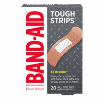 Band-Aid Brand Tough Strips Adhesive Bandage for Minor Cuts &amp; Scrapes, All One S - £5.13 GBP