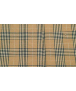 Fabric Fabric Traditions NEW 22&quot; x 18&quot; Fat Qtr Blue &amp; Goldenrod Checks $... - $2.25